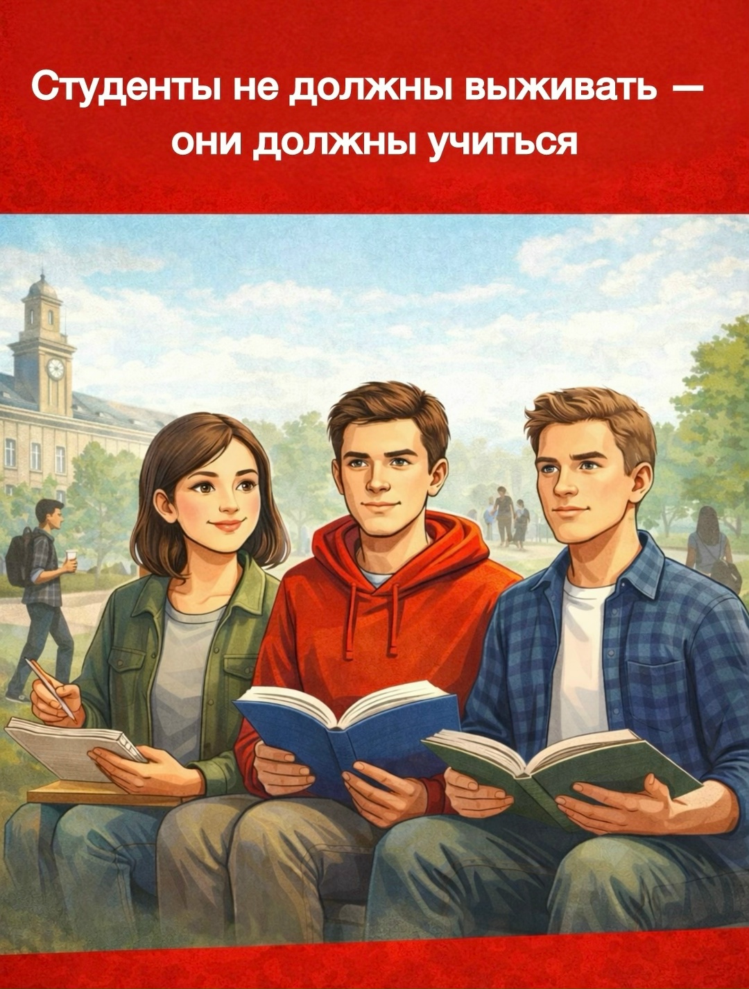 Студенты не должны выживать — они должны учиться